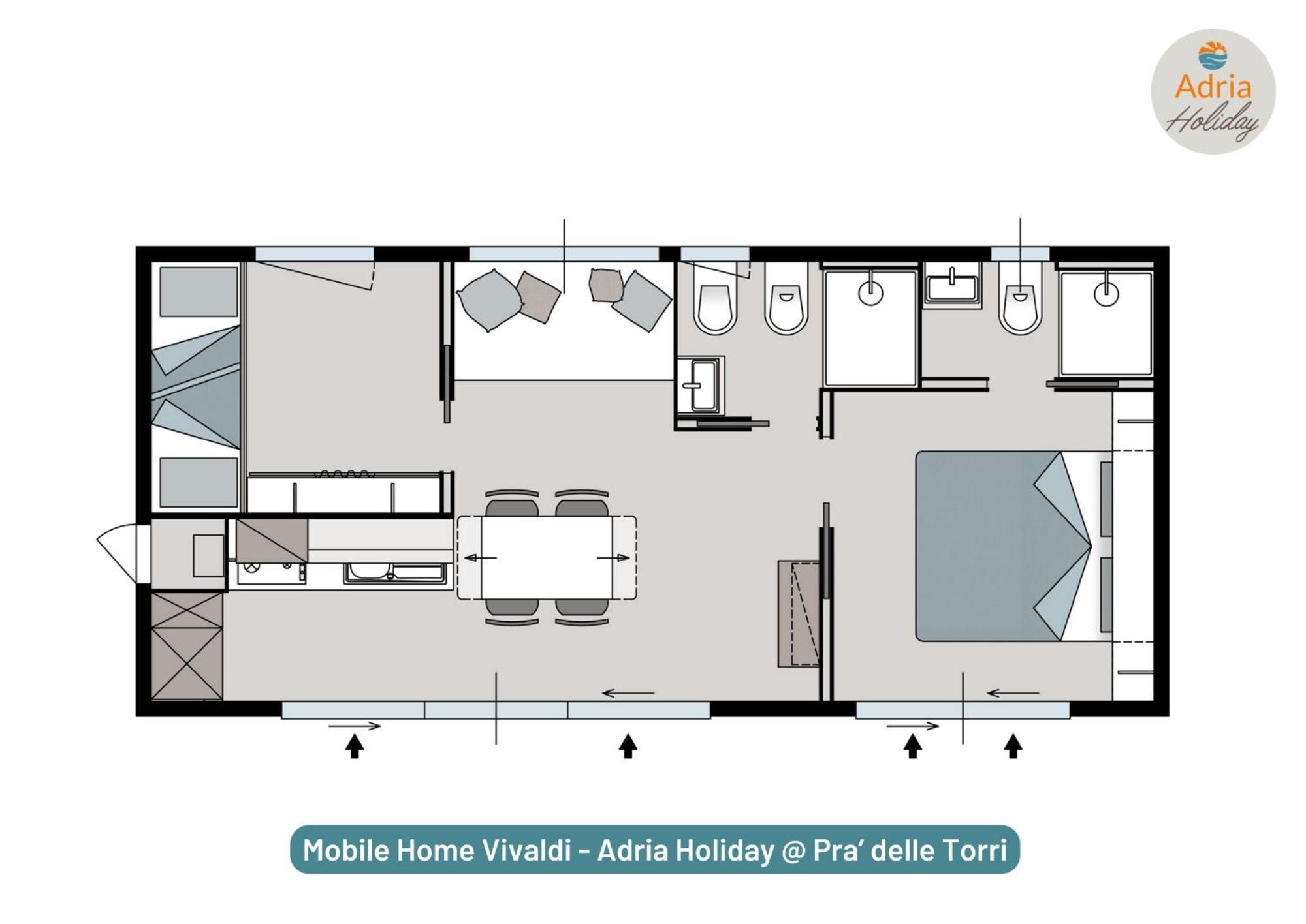 Pra' Delle Torri - Adria Holiday Mobile Homes Caorle Exterior photo